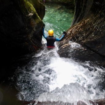 Exploring the canyon