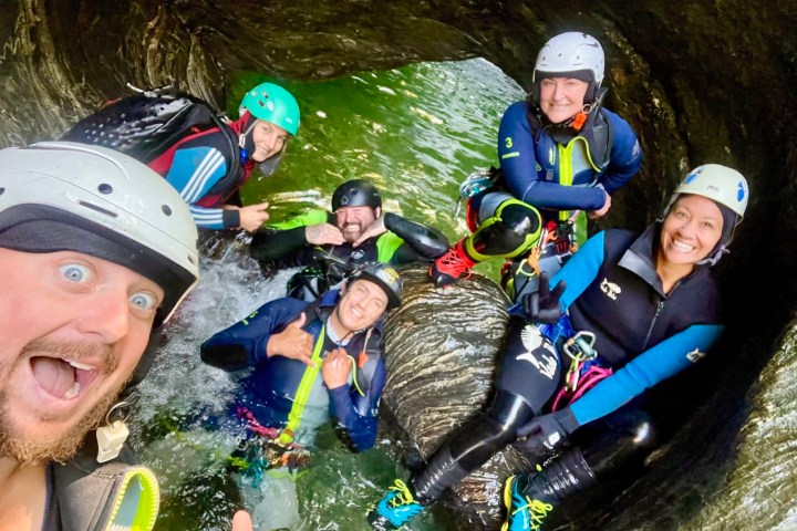 Canyoning NZ team