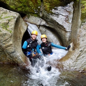 Amazing rock feature in the canyon