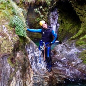 Strike a pose in the canyon