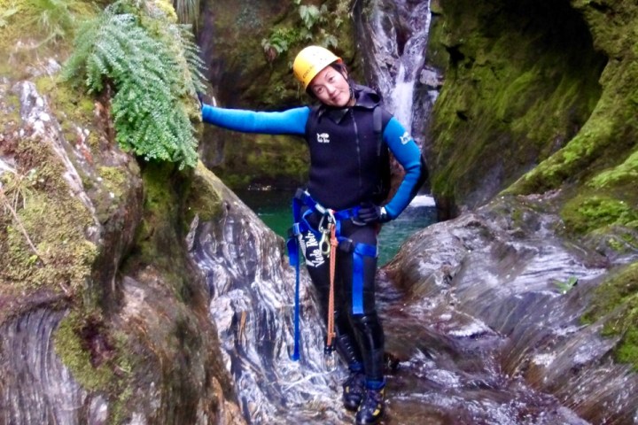 Strike a pose in the canyon