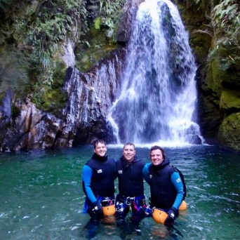 Hanging out with a waterfall