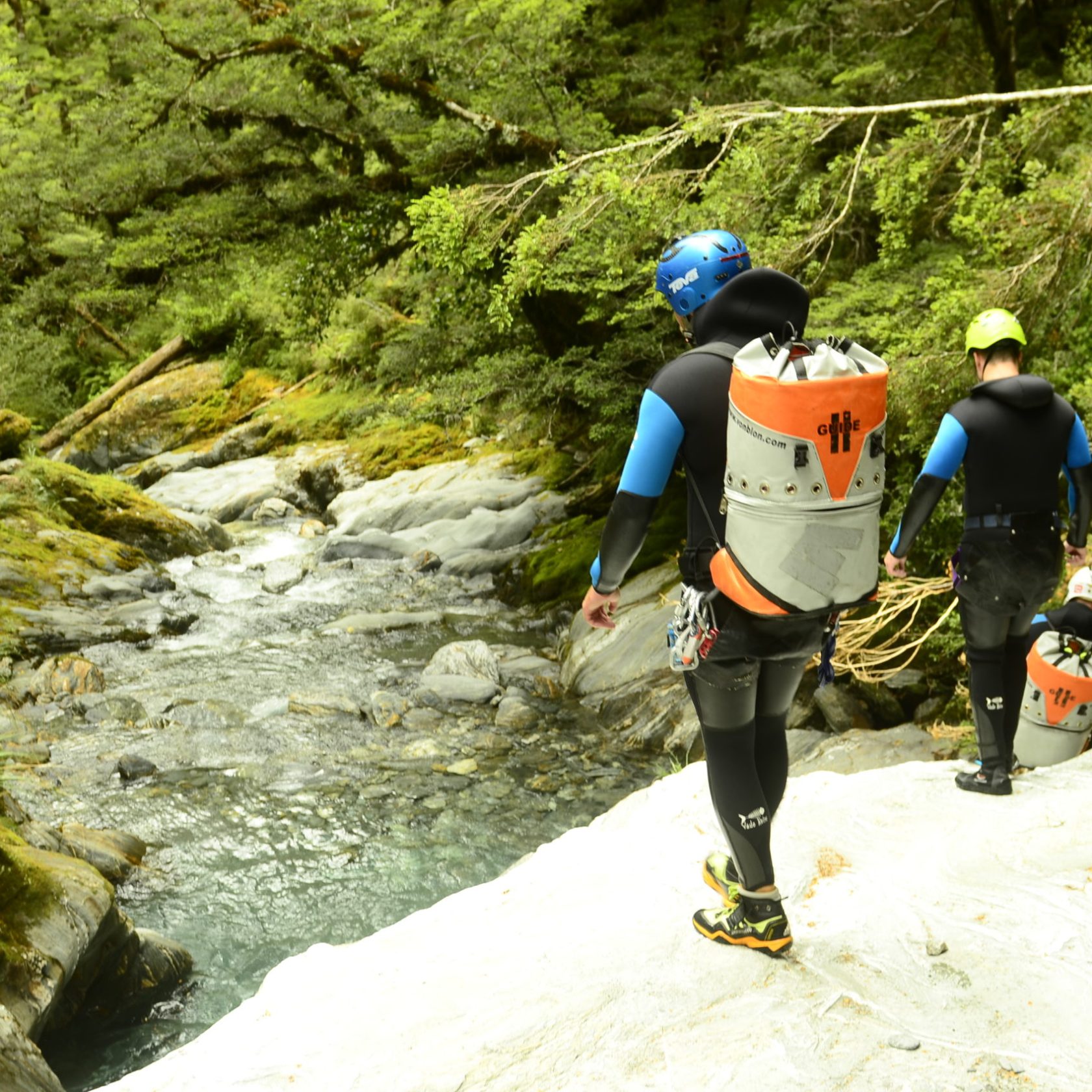 Canyoning New Zealand Walking (1)
