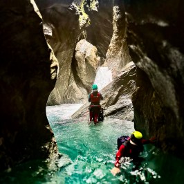 Enjoying the canyon views