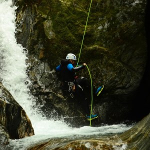 A beautiful waterfall