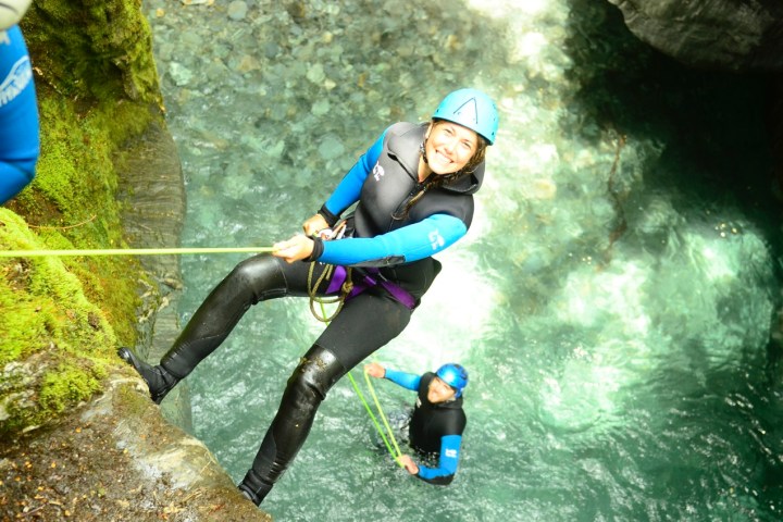 Great abseiling picture