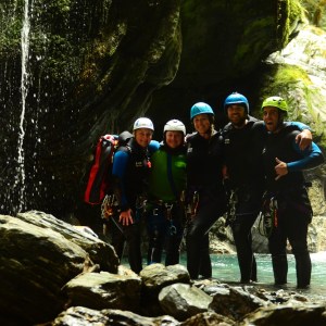 Canyoning smiles