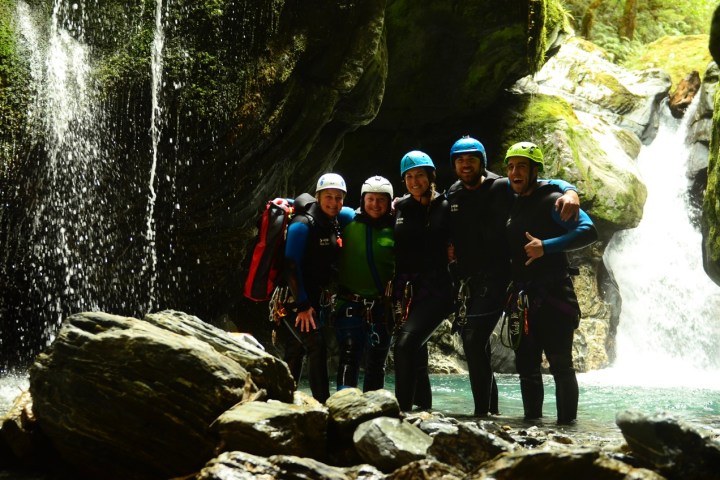 Canyoning smiles